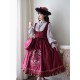 Ichigo Mikou Lord Of The Rings Blouse Vest Cape Skirt and Underbust JSK(Reservation/3 Colours/Full Payment Without Shipping)